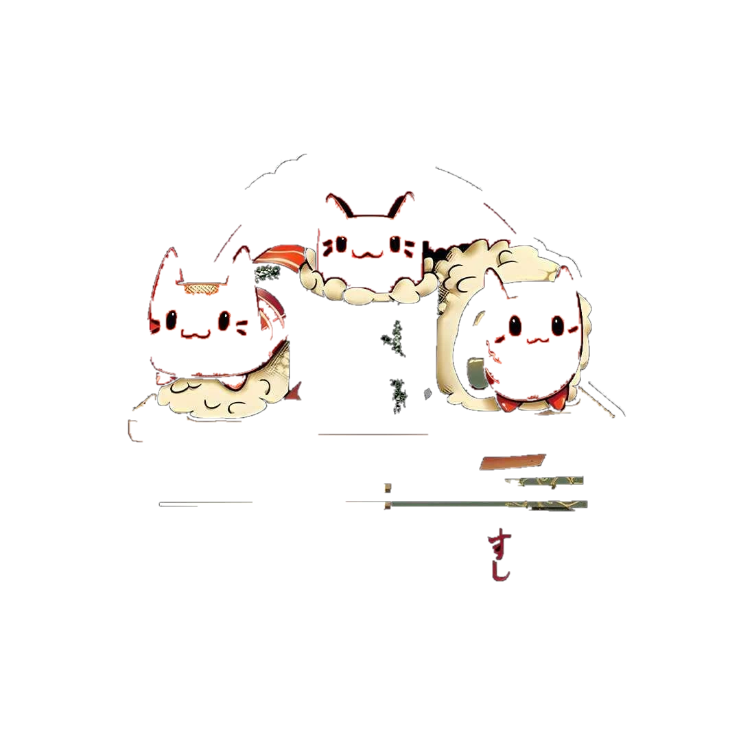 Sushi Cat Sticker